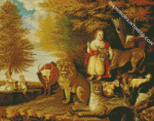 Aesthetic Peaceable Kingdom Diamond Paintings