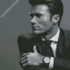 Black And White Scott Eastwood Diamond Paintings