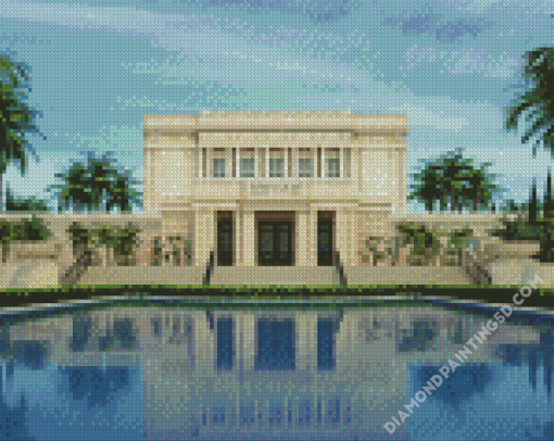 Mesa Temple Diamond Paintings