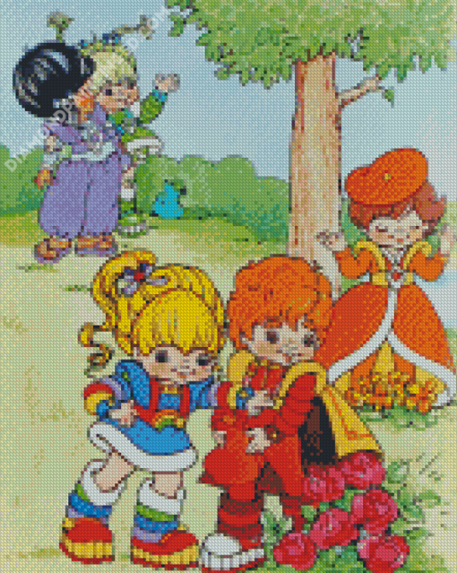 Rainbow Brite Cartoon Diamond Paintings