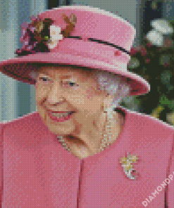 Smiling Queen Elizabeth Diamond Paintings