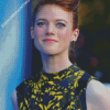 The Scottish Actress Rose Leslie Diamond Paintings