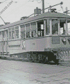 Vintage Streetcars Diamond Paintings