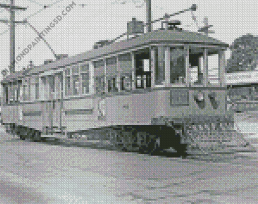 Vintage Streetcars Diamond Paintings