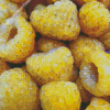 Yellow Raspberry Fruit Diamond Paintings