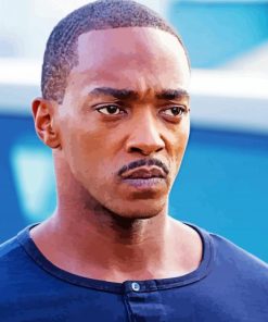 Actor Anthony Mackie Diamond Paintings