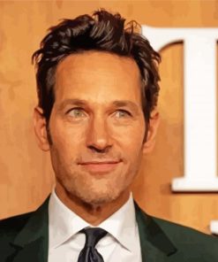 Actor Paul Rudd Diamond Paintings