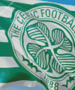 Aesthetic Celtic Football Club Flag Diamond Paintings