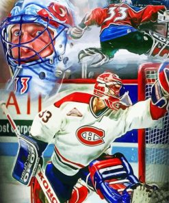 Aesthetic Patrick Roy Art Diamond Paintings