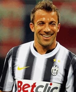 Allessandro Del Piero Juventus Player Diamond Paintings