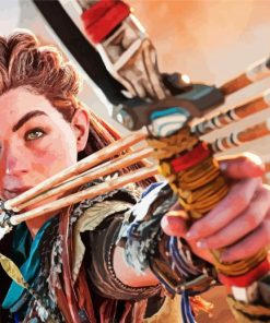 Aloy Horizon Forbidden West Diamond Paintings