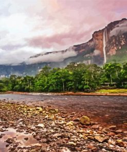 Angel Falls Venezuela Diamond Paintings