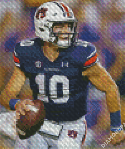 Auburn Tigers Footballer Diamond Paintings