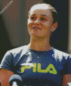 Australian Tennis Player Ash Barty Diamond Paintings