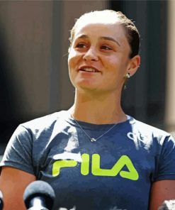 Australian Tennis Player Ash Barty Diamond Paintings