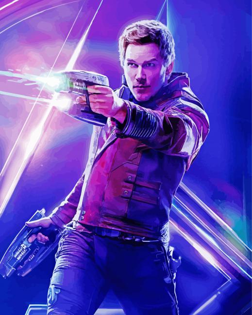 Avengers Endgame Star Lord Diamond Paintings