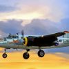 B25 Mitchell Sunset Diamond Paintings