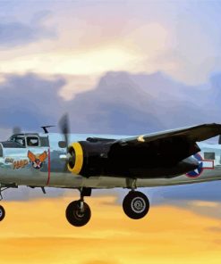 B25 Mitchell Sunset Diamond Paintings