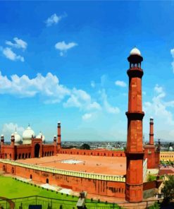 Badshahi Mosque Lahore Diamond Paintings