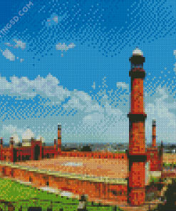 Badshahi Mosque Lahore Diamond Paintings