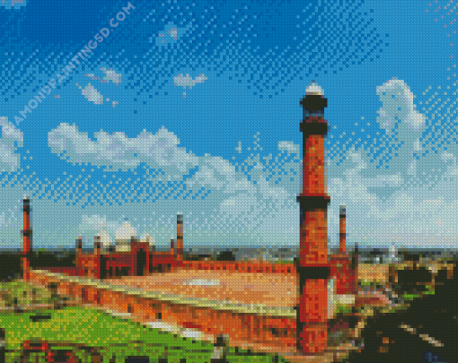 Badshahi Mosque Lahore Diamond Paintings