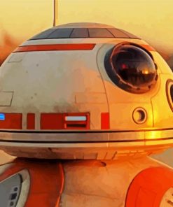 Bb8 Star Wars Robot Diamond Paintings