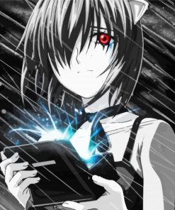 Black And White Lucy Elfen Lied Diamond Paintings