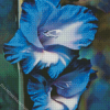 Blue Gladiola Diamond Paintings