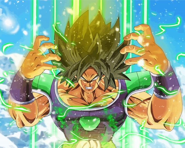 Broly Dragon Ball Diamond Paintings