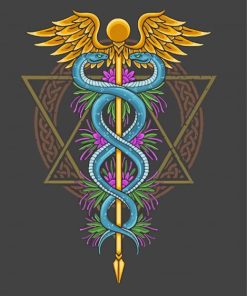 Caduceus Diamond Paintings