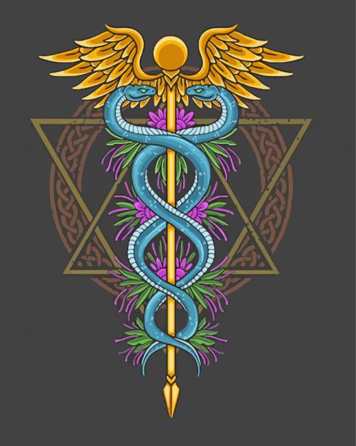 Caduceus Diamond Paintings