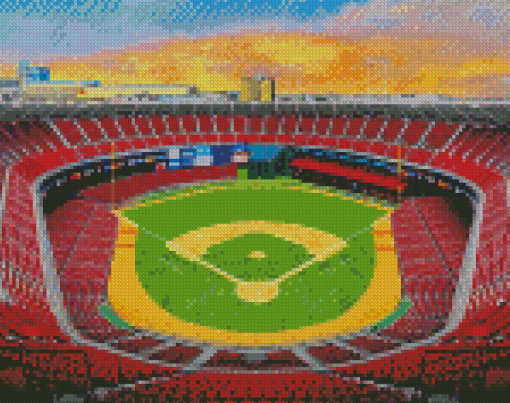 Candlestick Park Stadium Diamond Paintings