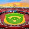 Candlestick Park Stadium Diamond Paintings