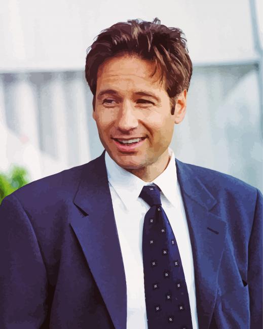 Classy Fox Mulder Diamond Paintings