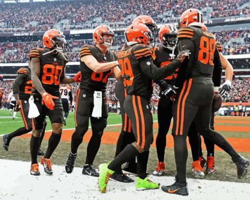 Cleveland Browns Team Diamond Paintings