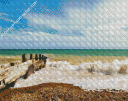 Climping Beach Littlehampton Diamond Paintings