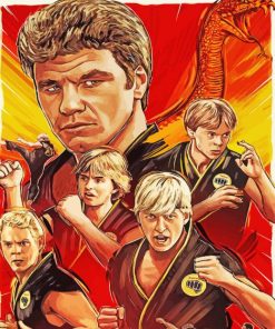 Cobra Kai Characters Diamond Paintings