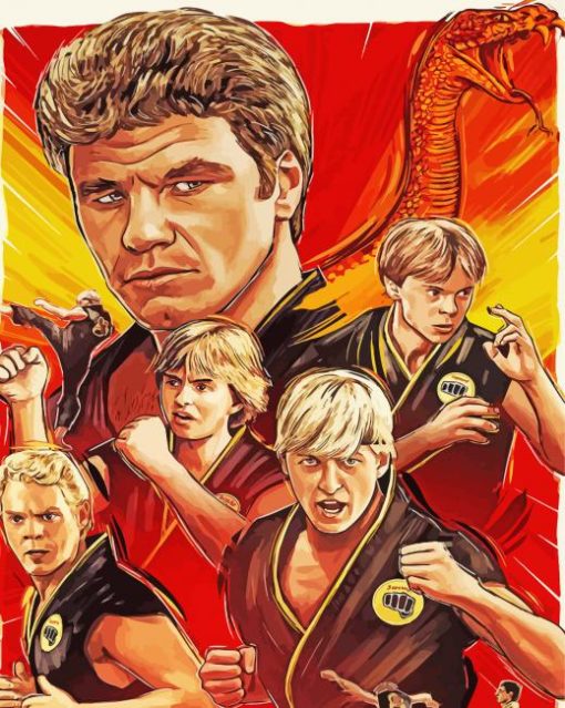 Cobra Kai Characters Diamond Paintings