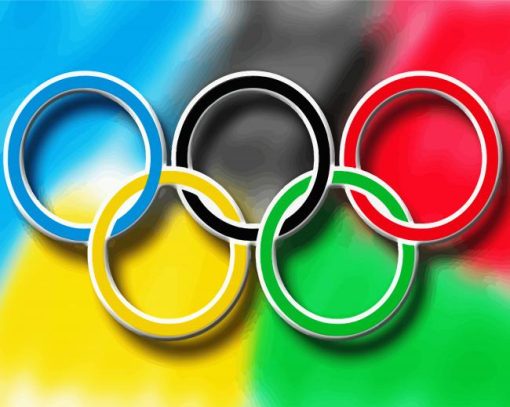 Colorful Olympic Rings Diamond Paintings