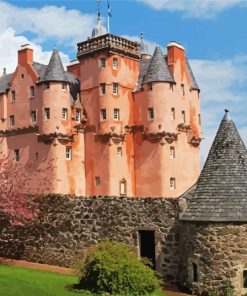 Craigievar Castle Aberdeen Diamond Paintings