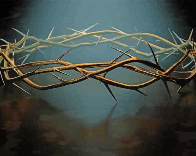 Crown Of Thorns Art Diamond Paintings