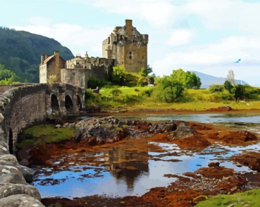 Eilean Donan Castle Diamond Paintings