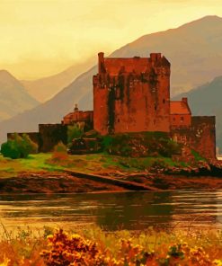 Eilean Donan Scotland Diamond Paintings