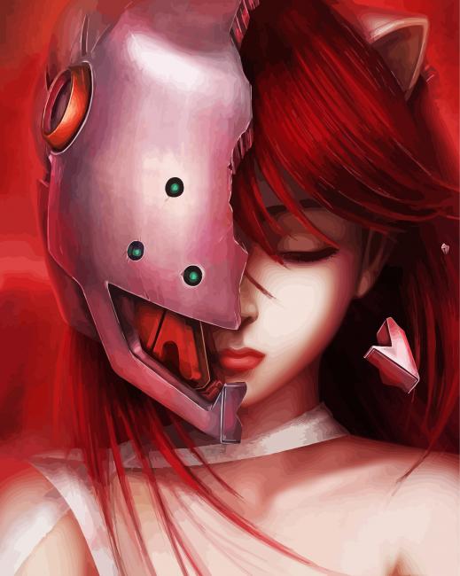 Elfen Lied Character Diamond Paintings