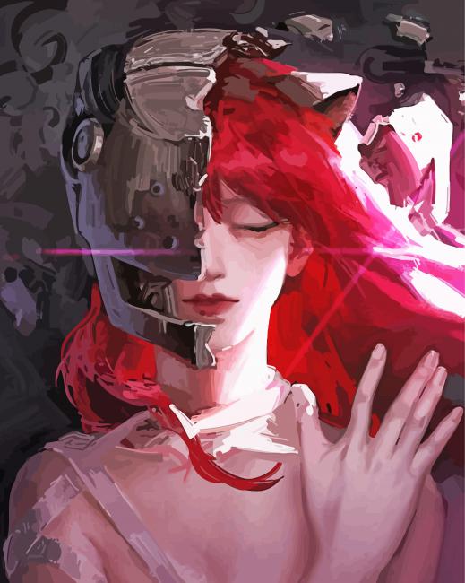 Elfen Lied Lucy Character Diamond Paintings