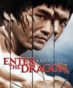 Enter The Dragon Poster Diamond Paintings