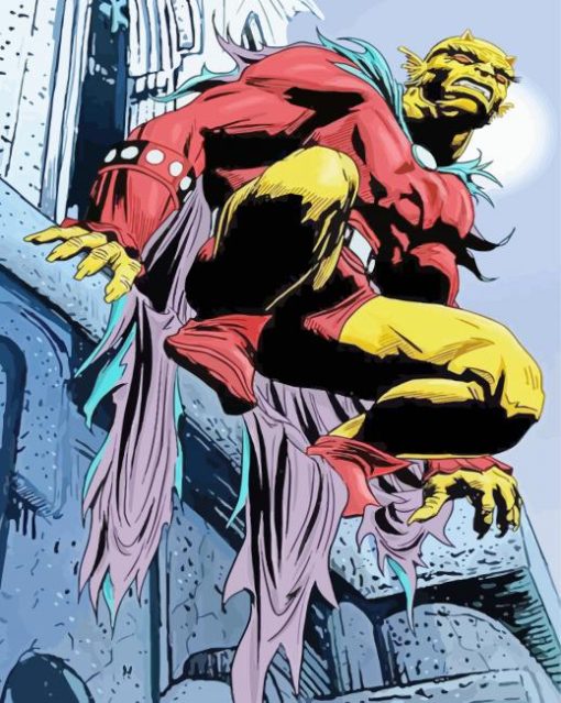 Etrigan The Demon Comic Books Diamond Paintings