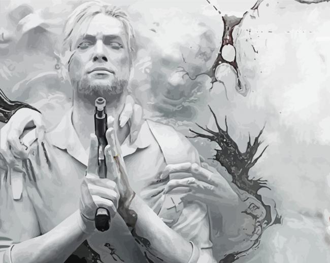 Evil Within Game Poster Diamond Paintings