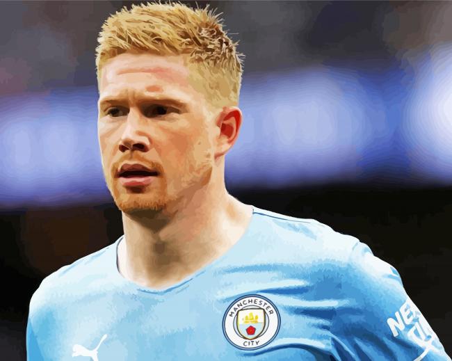 Footballer Kevin De Bruyne Diamond Paintings