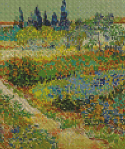 Garden At Arles Van Gogh Diamond Paintings